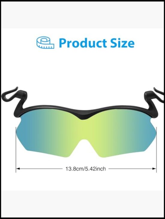 Clip-On Polarized Sunglasses with TAC Lenses for Outdoor Sports main image 6